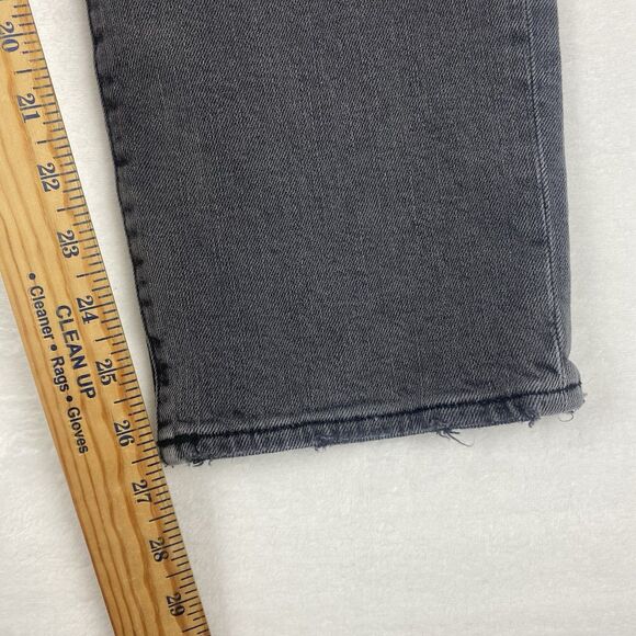 Good American Jeans Womens Size 16 Black Pockets Denim Pants - Picture 8 of 12